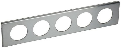 Рамка универсальная Legrand Celiane Corian 5-м. металл фактурная сталь картинка